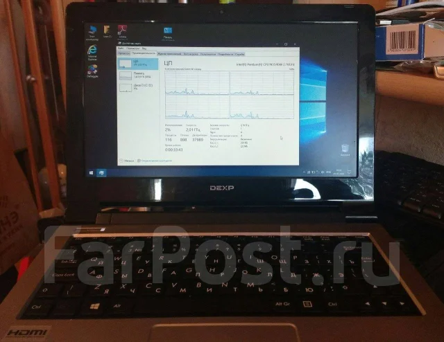 DEXP Athena. 11.6", 2,7����, ��� 4 ��, ���� 500���, WiFi: 1, Bluetooth: 1 ����