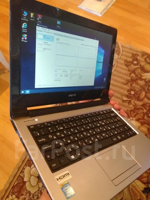DEXP Athena. 11.6", 2,7����, ��� 4 ��, ���� 500���, WiFi: 1, Bluetooth: 1 ����