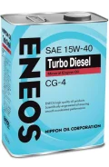 Eneos Turbo Diesel. 15W-40, �����������, 4,00��. ����