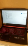 Acer Nitro 5. 15.6", 2,3����, ��� 6 ��, ���� 1 256���, WiFi, Bluetooth, ����������� �� 4��. ����