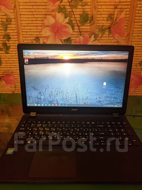 Acer Extensa EX2519. 15.6", 1,6����, ��� 4 ��, ���� 500���, WiFi: 1, Bluetooth: 1 ����