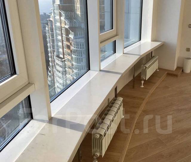 Изготовление подоконников из искусственного камня (акрил, кварц) во ...