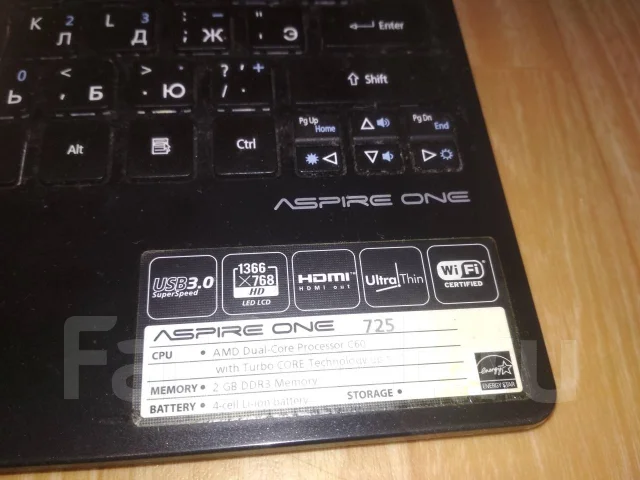 Acer Aspire 1. WiFi: 1, Bluetooth: 1 ����