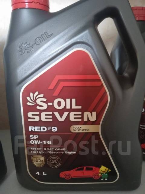 S oil red. S-Oil Seven red9 SP 5w30. Масло моторное s-Oil 7 Red #9 SN/SF 0w-16 fully Synthetic 100%. S-Oil Seven Red#9 SP. Масло для новых гибридных автомобилей 0w16 или w20.