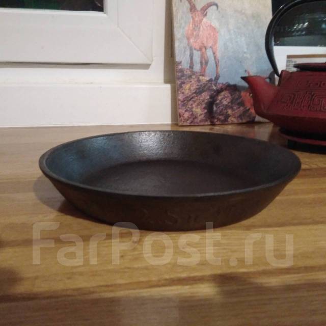 Сковорода. Чугун. СССР. N 2.5, новый, в наличии. Цена: 800₽ во Владивостоке