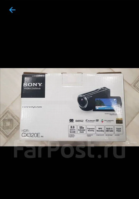 Sony HDR-CX320E. 8 - 8.9 �� ����