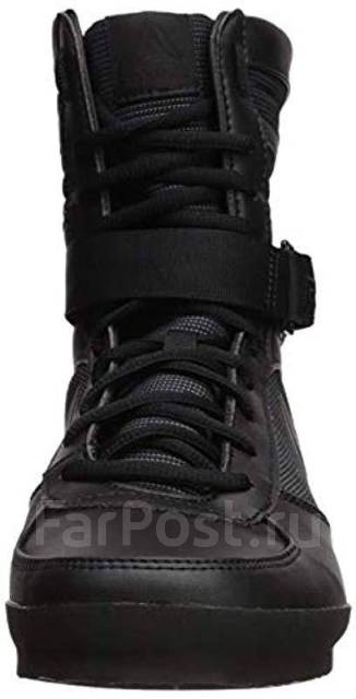 all black reebok boxing boots