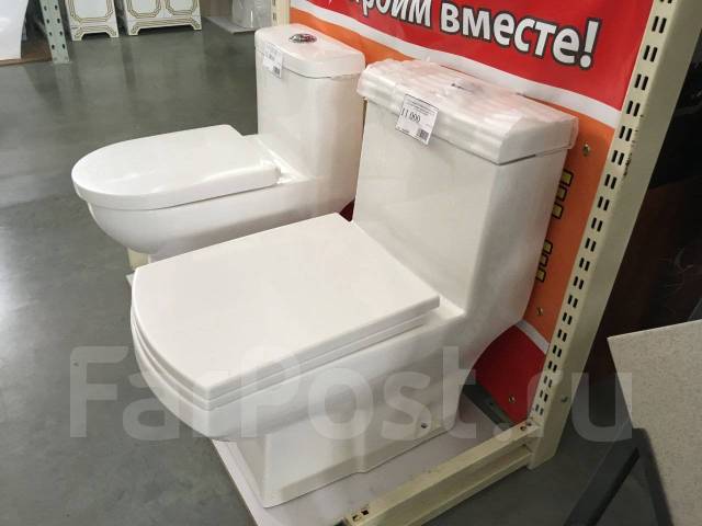 Унитаз монолит большой выбор, в наличии в Хабаровске