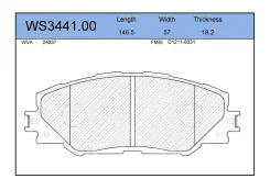 ������� ��������� �������� Jeenice WS344100 Toyota RAV4 WS344100 ����