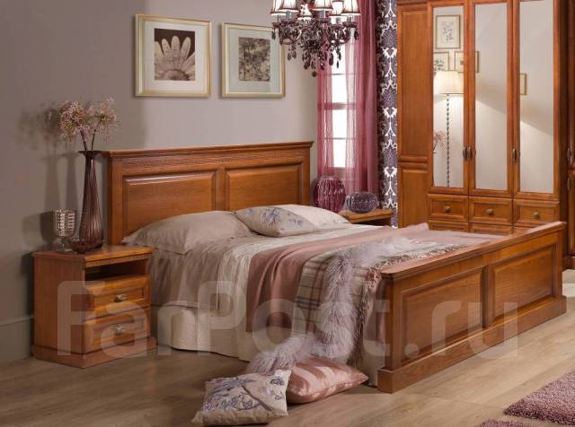 Спальный гарнитур "Олимпия" Модульная система. Массив ясеня, новый, под ...