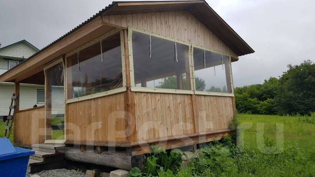 Мягкое стекло (гибкие окна ПВХ) для беседок и терасс, новый, под заказ ...