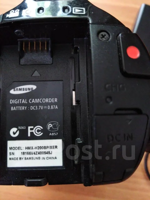 Samsung HMX-H200. ����� 4-� ��, ��� ��������� ����