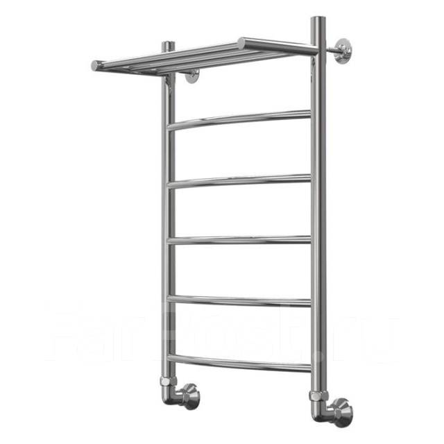 Полотенцесушитель водяной Классик 2 с полкой 60*80 (5), 1\", нижний ...