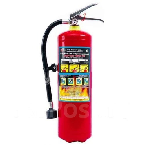 Воздушно-эмульсионные огнетушитель ОВЭ-5(з)-ABCE-01 (от +0°С ...