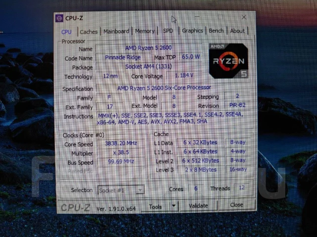 AMD Ryzen 5 2600 ����