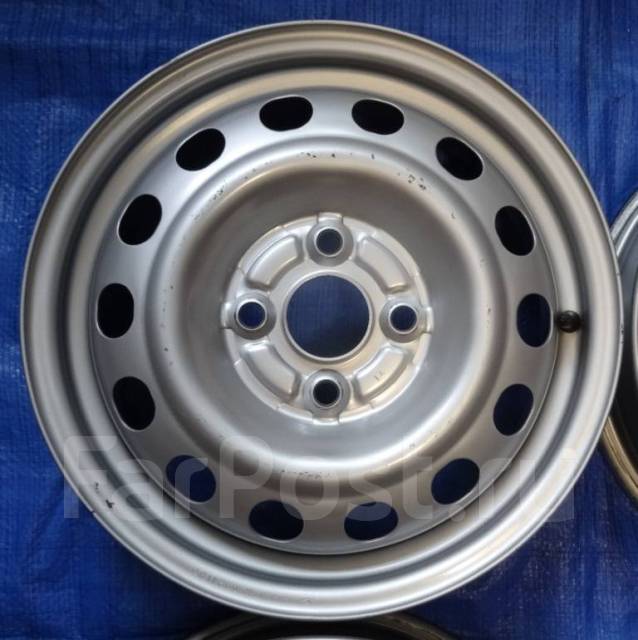 Штампованные диски Daihatsu R14 4.5J 100x4. ET40. 4 шт. Отправка ...