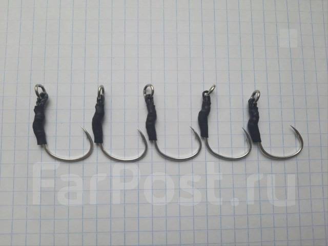 Одинарные крючки на поводках (assist hooks) Decoy DJ-77 Short Pike #1 ...