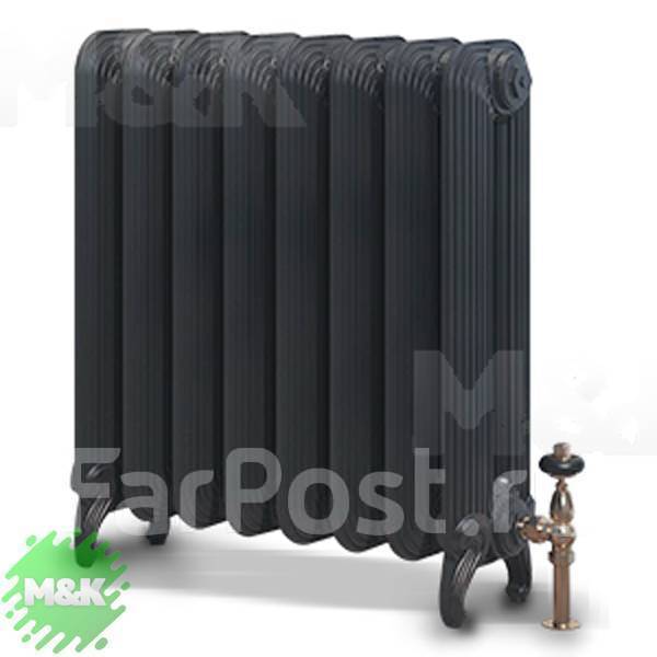 Винтажный чугунный радиатор под старину Exemet Detroit 650/500, новый ...