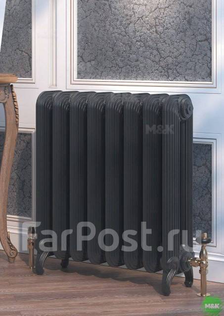 Винтажный чугунный радиатор под старину Exemet Detroit 650/500, новый ...