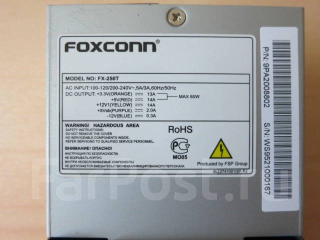 Foxconn fx 500 схема блок питания