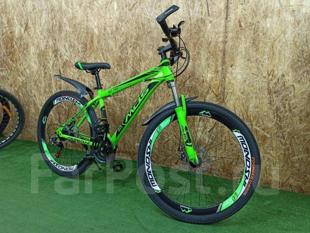 Велосипед Mondishi MT-760 26 (Зеленый), горный, сталь, размер колес: 26 ...