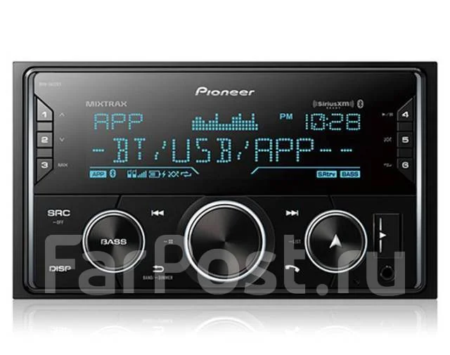Pioneer MVH-S620BT/USB/MP3/FLAC/Bluetooth - Магнитолы во Владивостоке