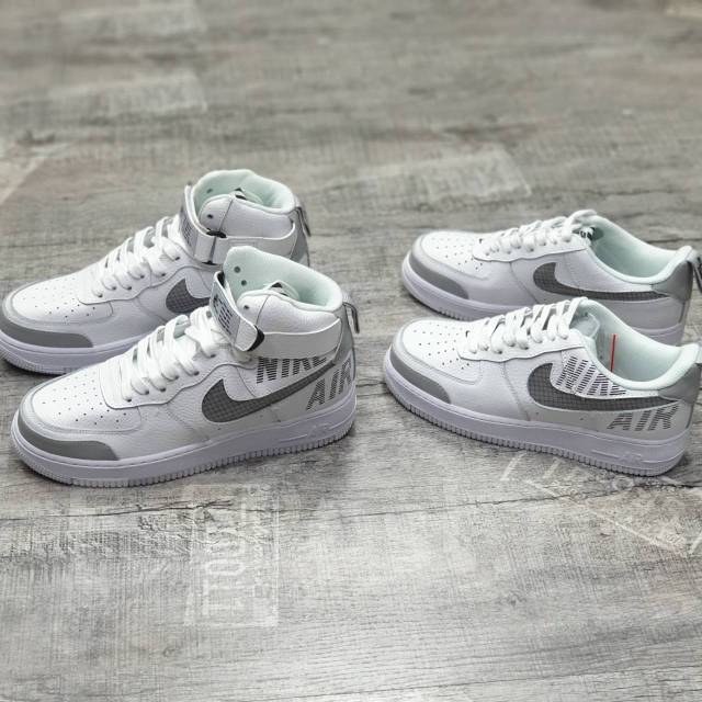 White air force 1 best sale under construction