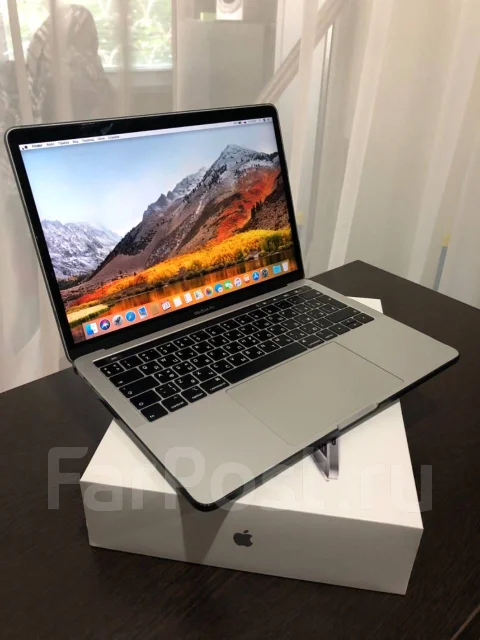 Apple MacBook Pro 13 2018 MR9U2. 13.3", 3,8����, ��� 8 ��, ���� 256���, WiFi: 1, Bluetooth: 1, ����������� �� 10��. ����