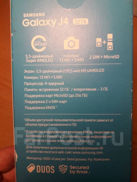 Samsung Galaxy J4. �/�, ������, 3G, 4G LTE, Dual-SIM ����