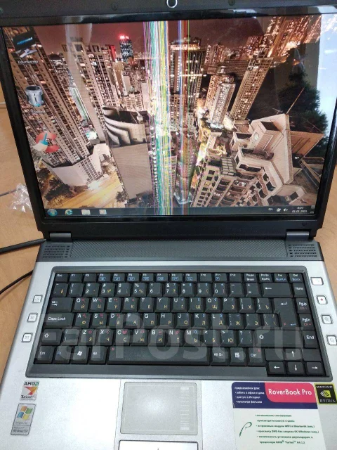 Roverbook Pro 400WH. 15.4", 1,6����, ��� 2048 ��, ���� 512��� ����