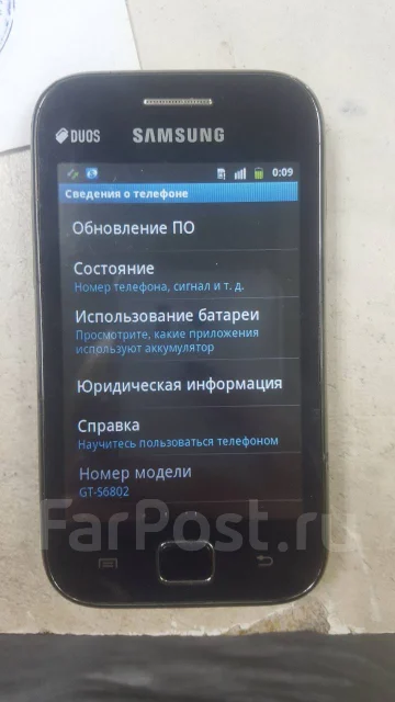 Samsung Galaxy Ace. �/� ����