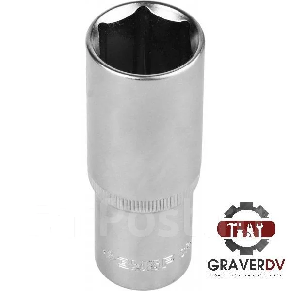 Головка 24 мм удлиненная 1/2 ЗУБР, новый, в наличии. Цена: 390₽ во ...