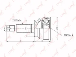 ���� �������� ����� ����/��� LYNXauto [CO5107] CO5107 ����