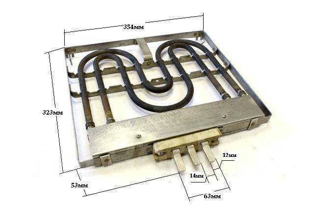 Тэн для жарочного шкафа шжэ 3
