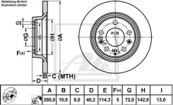 ���� ��������� ������ Brembo 08A11211 08A11211 ����