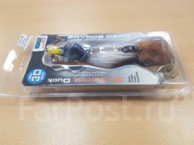 Приманка Утенок Savage GEAR 3D Suicide Duck 105 10.5cm 28g - Рыболовные ...