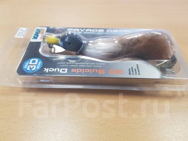 Приманка Утенок Savage GEAR 3D Suicide Duck 105 10.5cm 28g - Рыболовные ...
