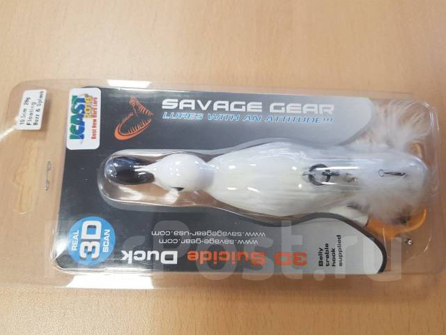 Esca Artificiale Savage Gear 3D Suicide Duck 10.5cm 28g - Per Pesca Predatori