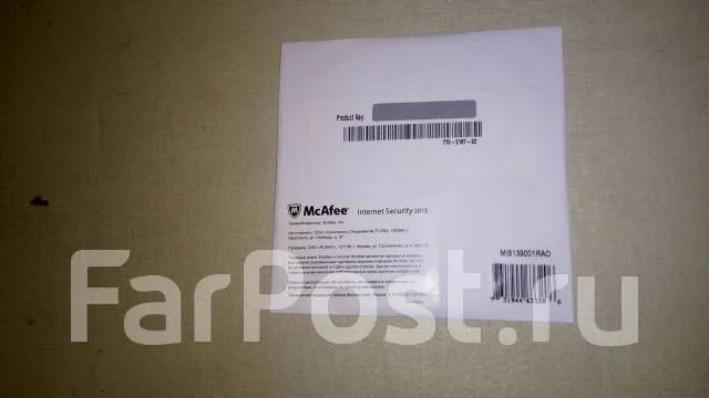 McAfee Internet Security. ����