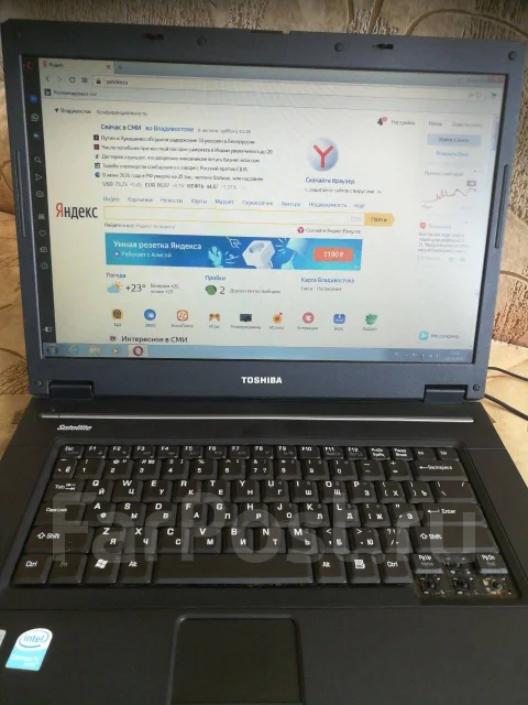 Toshiba Satellite L30. 15", 1,8����, ��� 1536 ��, ���� 750���, WiFi: 1 ����