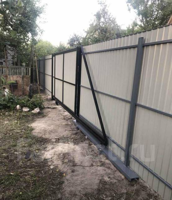 Установка заборов всех видов, метолоштакетн, профнастил сетка рябица в ...