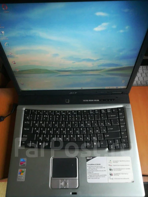 Acer TravelMate 4150. 15", 2����, ��� 1536 ��, ���� 60���, WiFi: 1, ����������� �� 3��. ����
