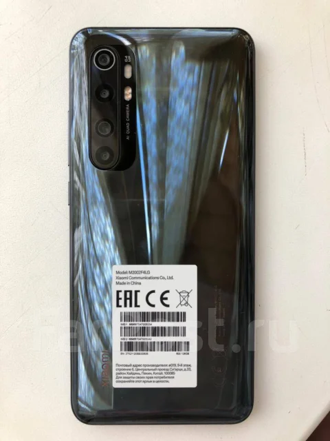 Xiaomi Mi Note 10 Lite. �����, ������, 3G, 4G LTE, Dual-SIM, ����������, NFC ����