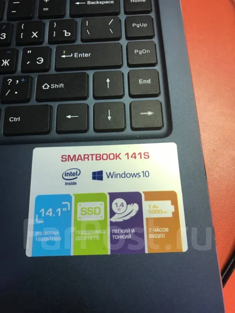 Prestigio. 14.1", 1 100����, ��� 3072 ��, ���� 32���, WiFi: 1, Bluetooth: 1, ����������� �� 3��. ����
