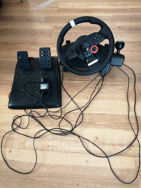 Игровой руль +forza horizon 4. logitech driving force gt, б/у, в ...
