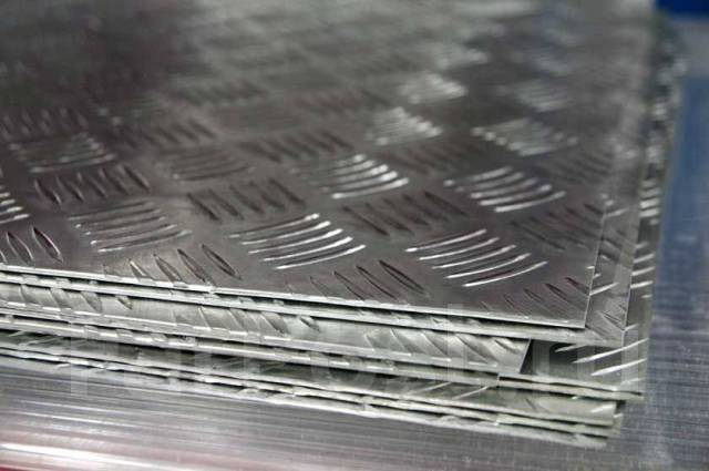 Алюминиевый лист рифленый АМг2Н2 2х1500х3000 - Металлоконструкции и ...