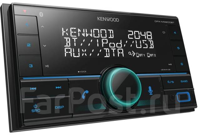 Автомагнитола Kenwood DPX-M3200BT 2DIN/USB/MP3/iPod/Android, новый, под ...