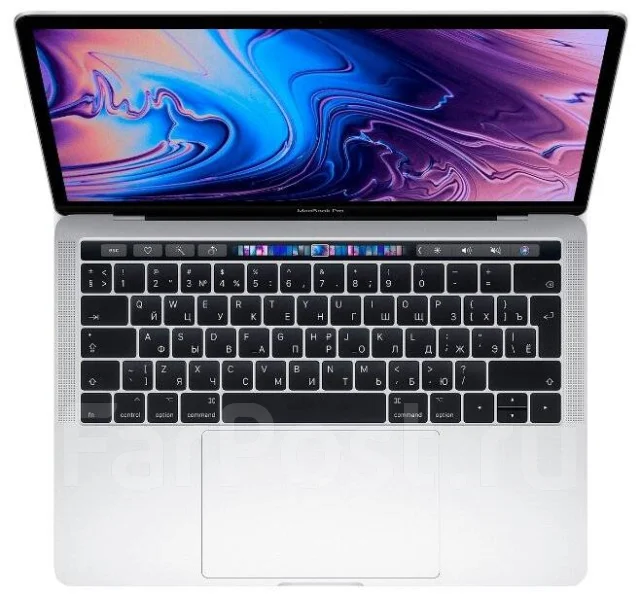 Apple MacBook Pro 13 2018. 13.3", ��� 8 ��, ���� 256���, WiFi: 1, Bluetooth: 1, ����������� �� 10��. ����