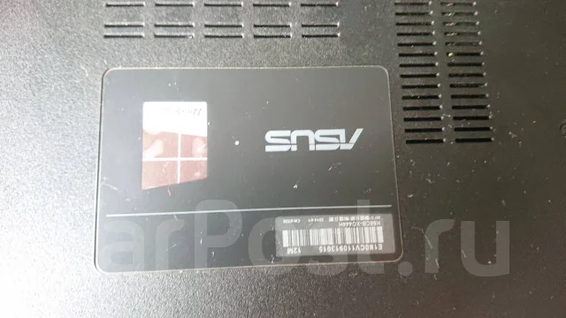 Asus K56C. 15", 2����, ��� 8 ��, ���� 750���, WiFi: 1, Bluetooth: 1, ����������� �� 20��. ����