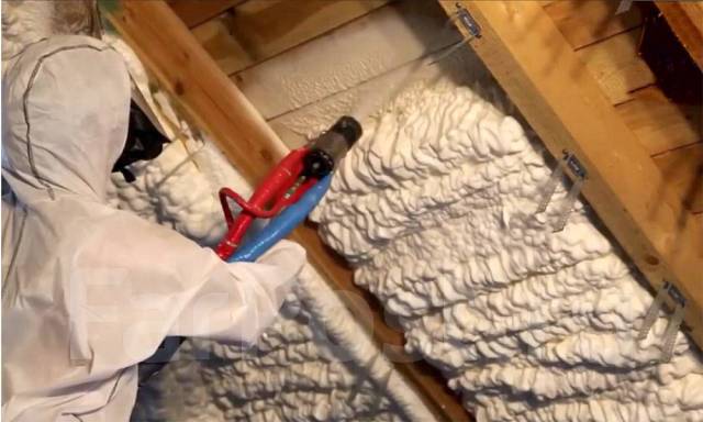 Утепление помещений пенополиуретаном. Напыление ппу в Хабаровске - Другие
